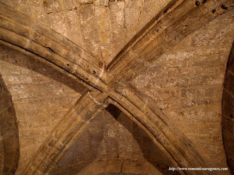 DETALLE DE BVEDA EN LA SALA CAPITULAR